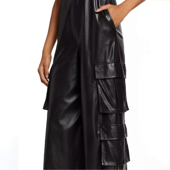 ALICE + OLIVIA Vegan Cargo Jumpsuit - Picture 3 of 9